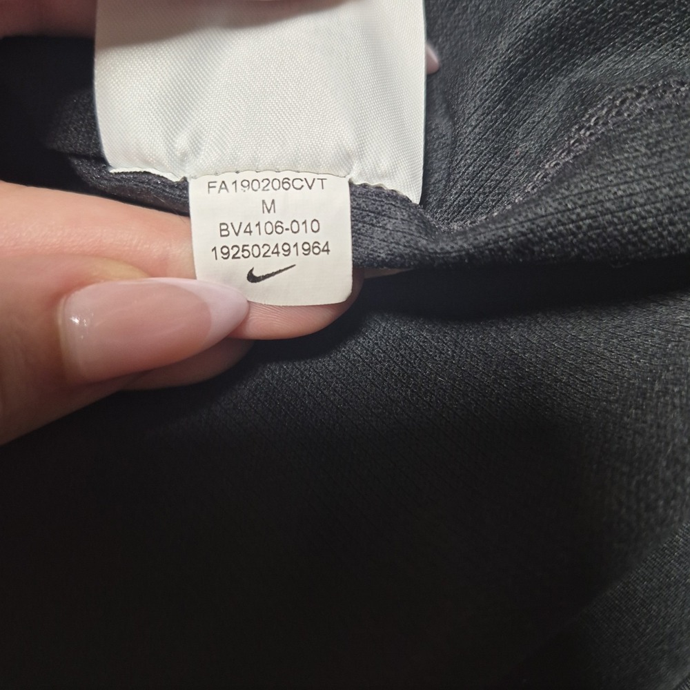 Nike Pro Dri-FIT Womens Black Quarter Zip Training Top BV4106-010 Size M - Picture 6 of 7